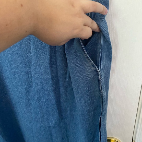 🦋WILFRED FREE🦋 denim blue dress - Picture 10 of 13